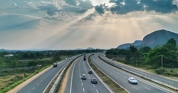 Pune-Bengaluru Highway — near the property