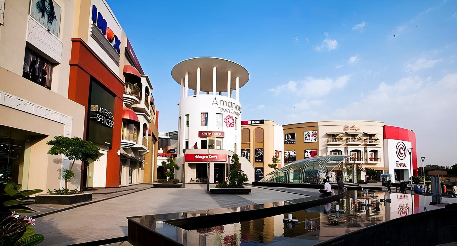 Amanora Mall — near the property