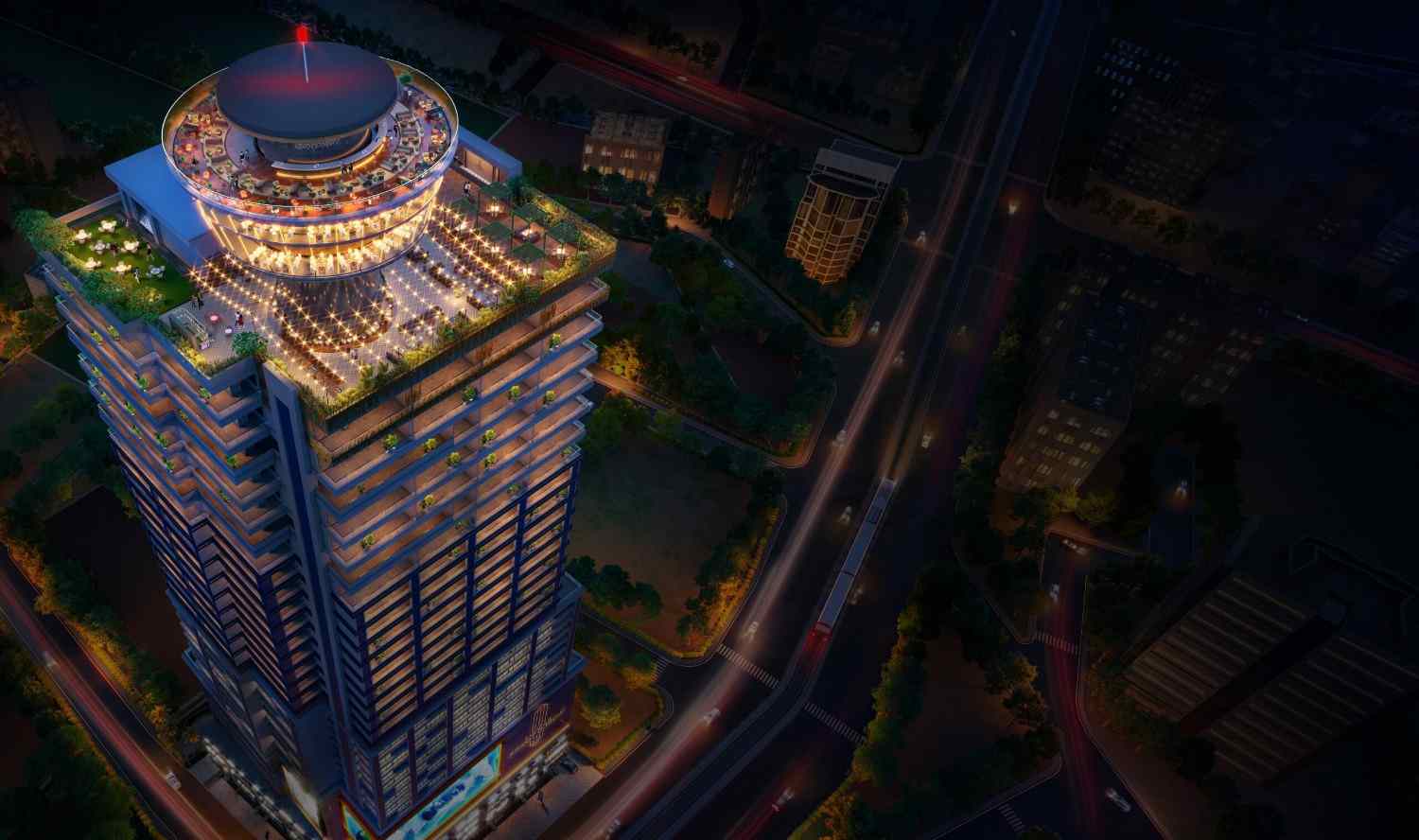 Platinum 9 World Tower: Redefining Commercial Spaces Through Design Innovation