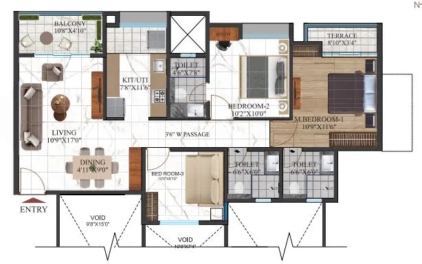 2 BHK
