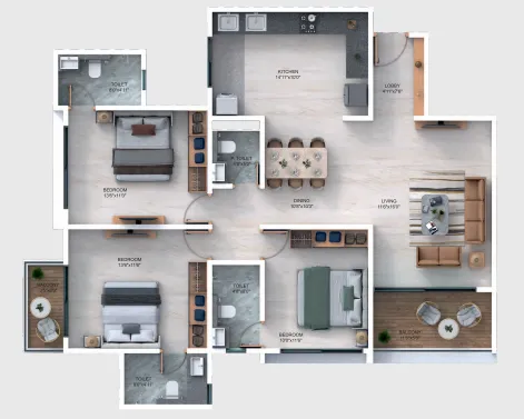 3 BHK