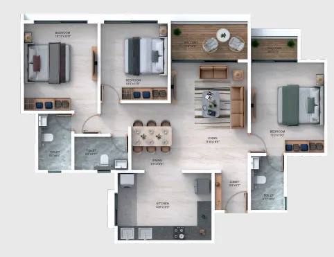 3 BHK