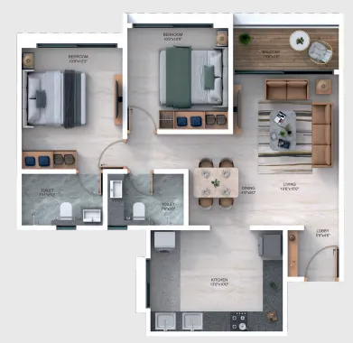 2 BHK