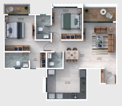 2 BHK