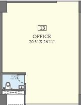 Office E — unit plan