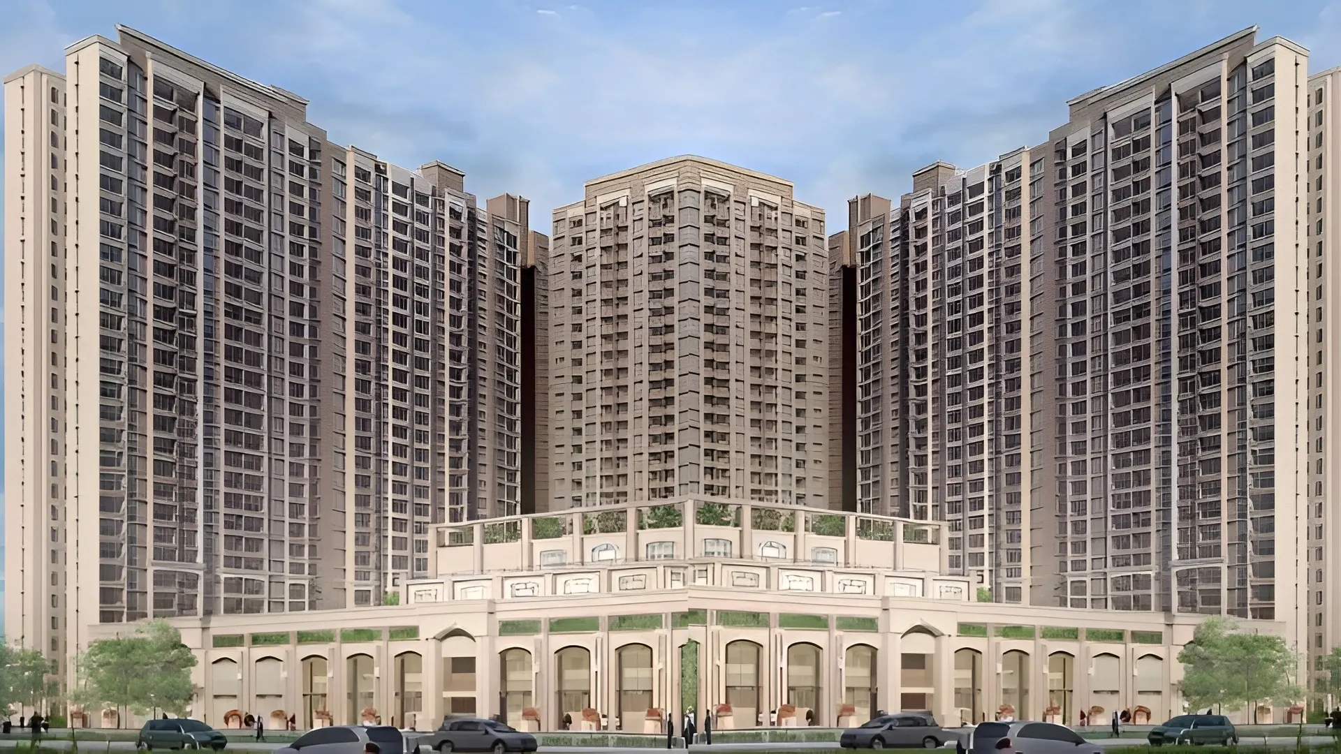 K Raheja Vistas — view