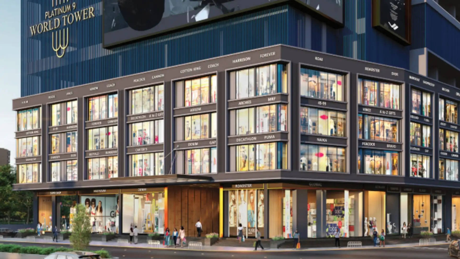 Platinum 9 World Tower view 1