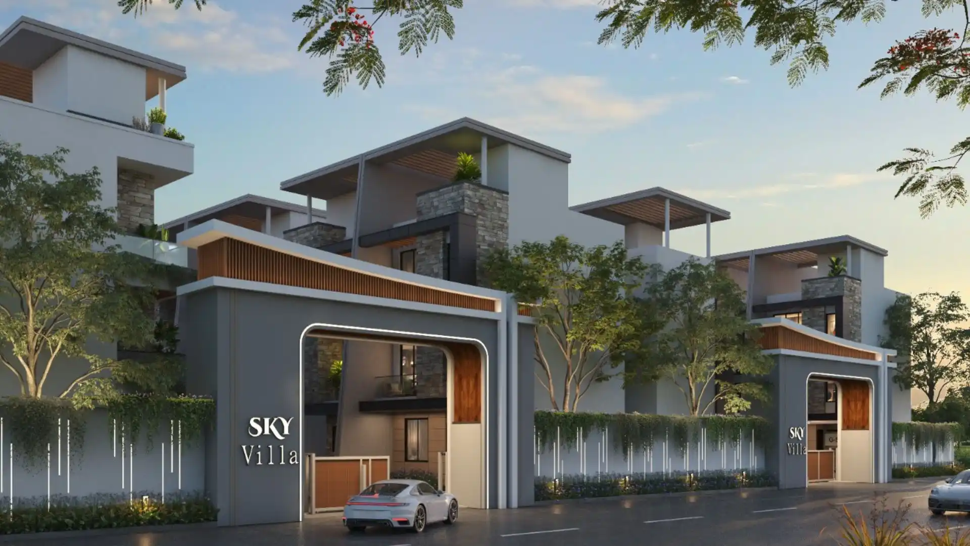 VK Sky Villas — view