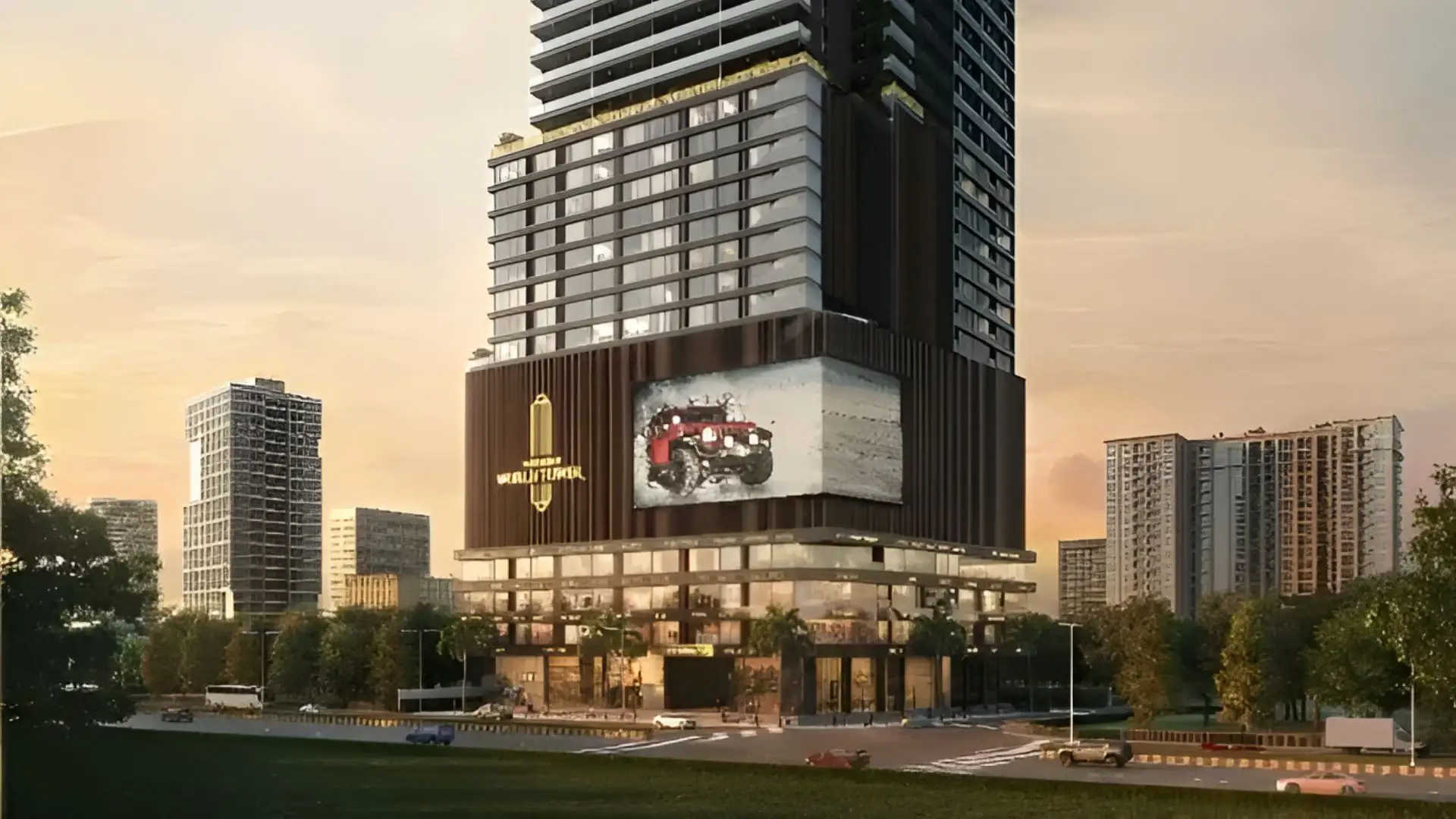 Platinum World Tower — view